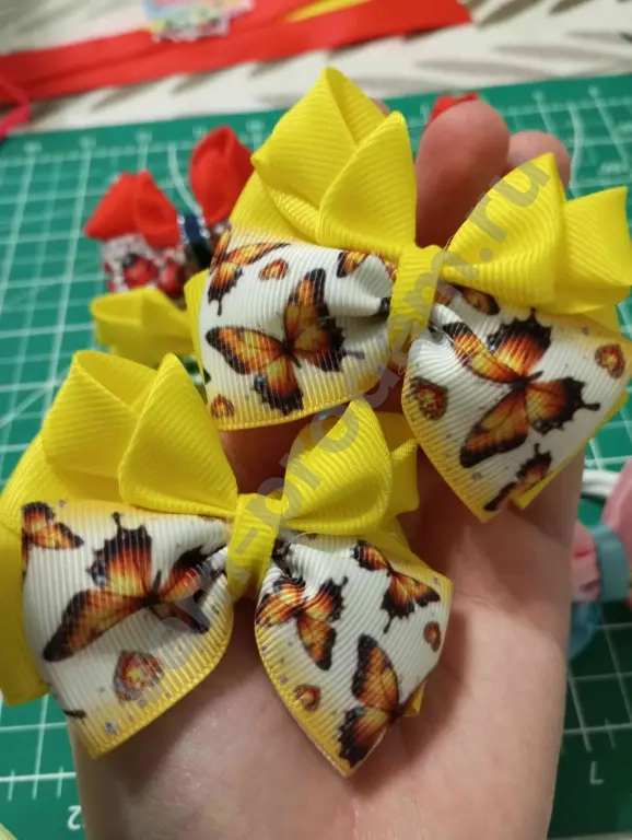 бантики ручной работы