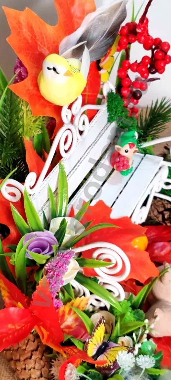 Осенняя поделка - премиум для выставки, конкурса/ Шедевр ручной работы