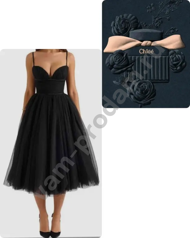 коктейльное платье