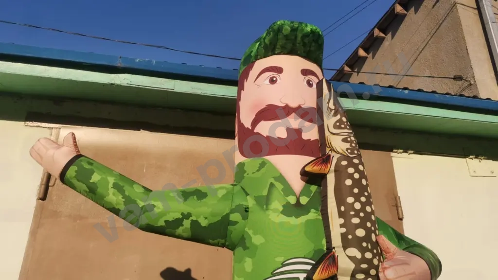 Надувная фигура для Рыболовного магазина