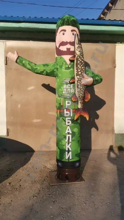 Надувная фигура для Рыболовного магазина