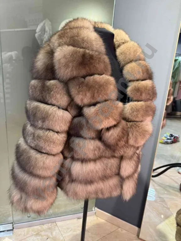 шуба из песца натурального от 44,46,48,50,52,54,56