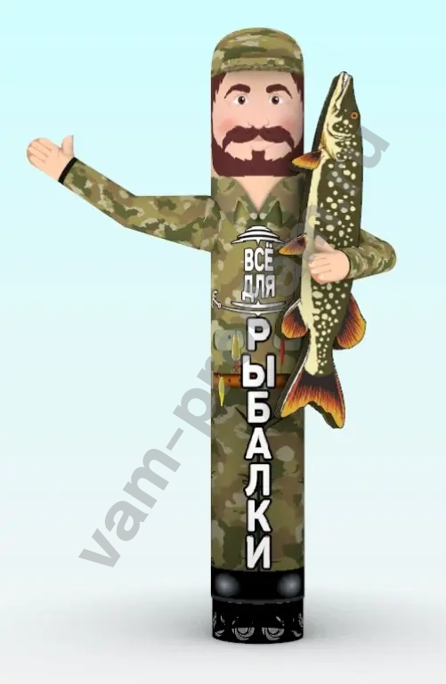 Надувная фигура для Рыболовного магазина
