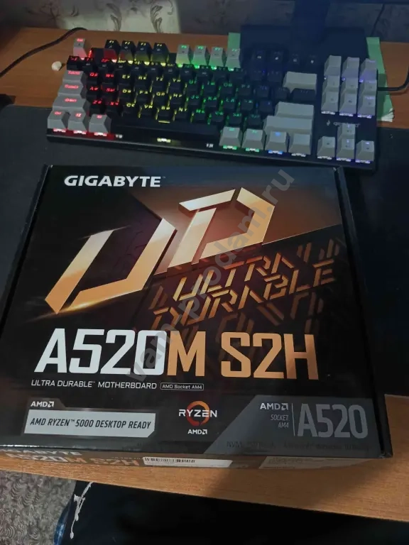 материнская плата gigabyte a520m s2h