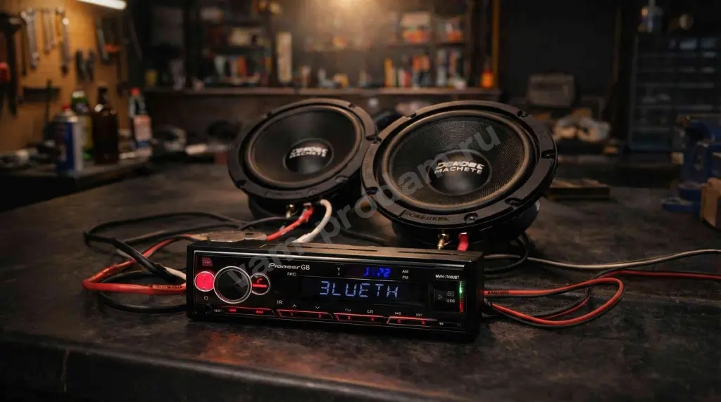 Новая Магнитола Pioneer.GB с Bluetooth