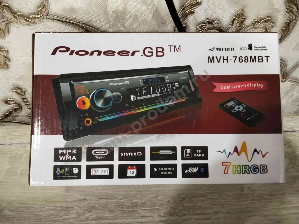 Новая Магнитола Pioneer.GB с Bluetooth