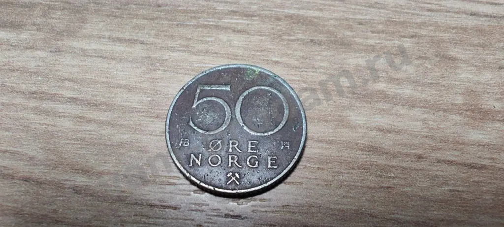 Монета Норвегия старая