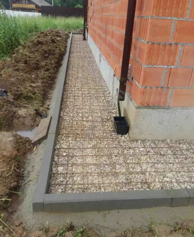отмостка вокруг дома