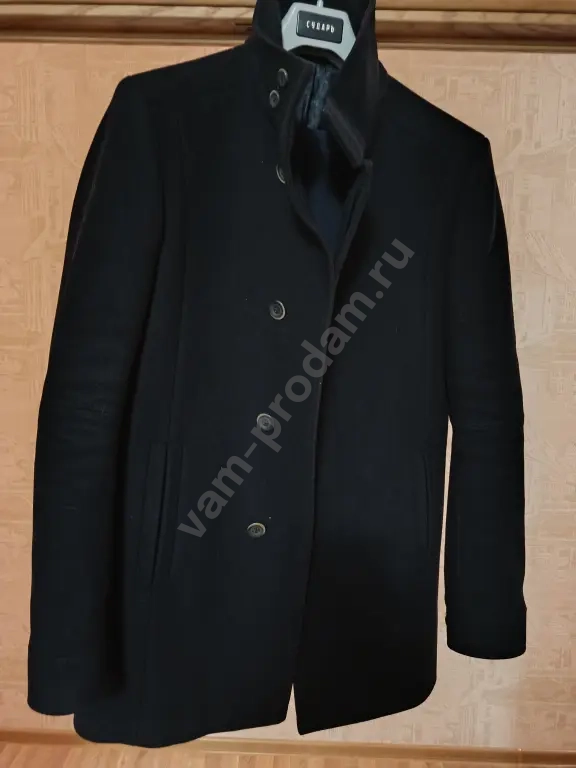 Стильное мужское пальто-френч