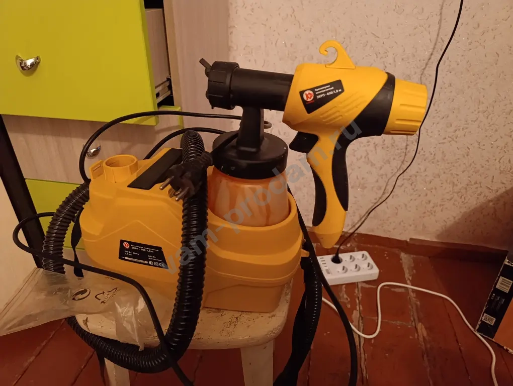 Краскопульт электрический