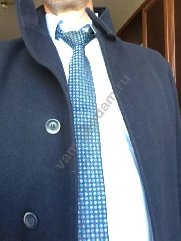 Стильное мужское пальто-френч