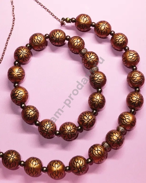 комплект бижутерии =Античная симфония = ручная работа, новый