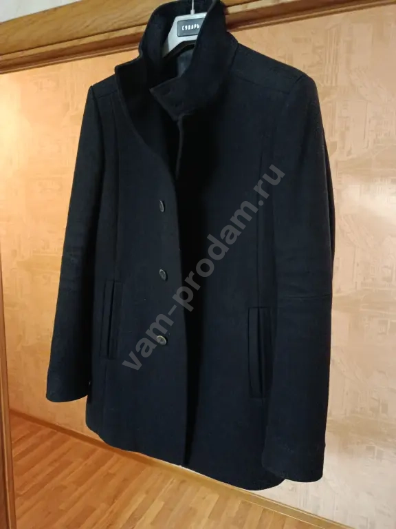 Стильное мужское пальто-френч