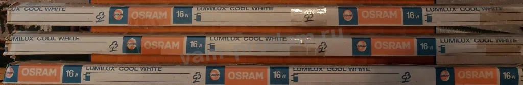 Лампа люминесцентная OSRAM L16W/840 PLUS ECO G13. D26mm. 720mm.4000K