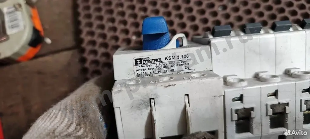 Выключатель поворотный Ensto control KSM 3.100