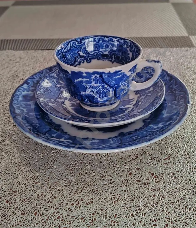 Винтажное чайное трио Англия George Jones and Sons