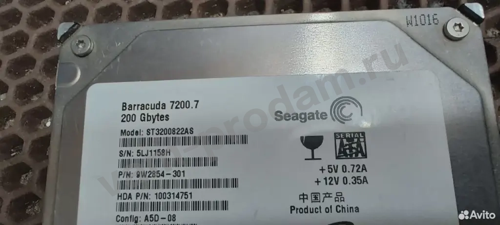 Жесткий диск Seagate ST3200822AS 200Gb SATA 3,5"
