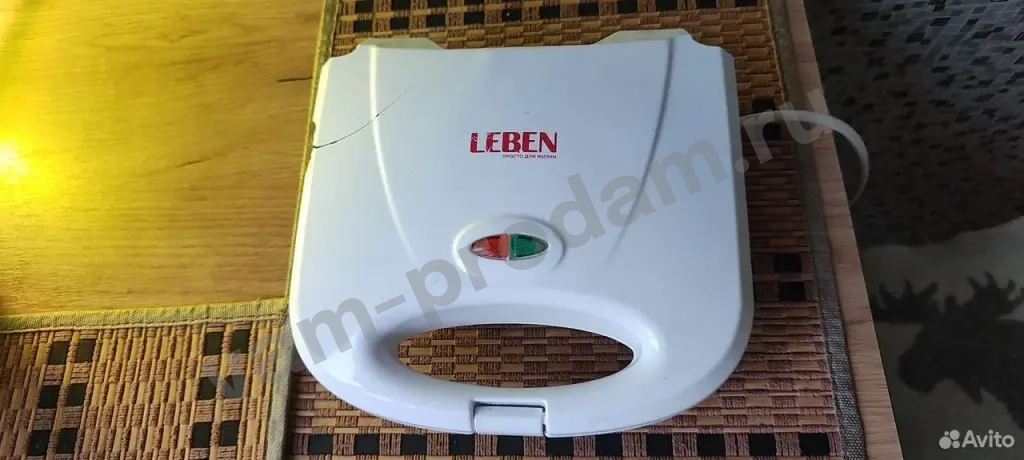 Вафельница leben 861-002
