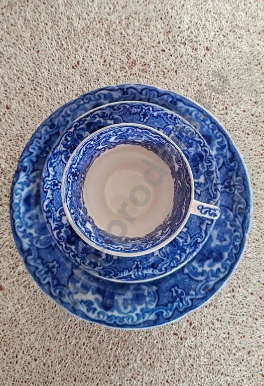 Винтажное чайное трио Англия George Jones and Sons