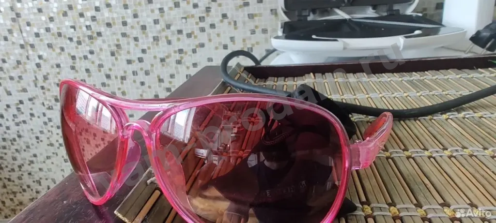 Очки розовые под Авиаторы