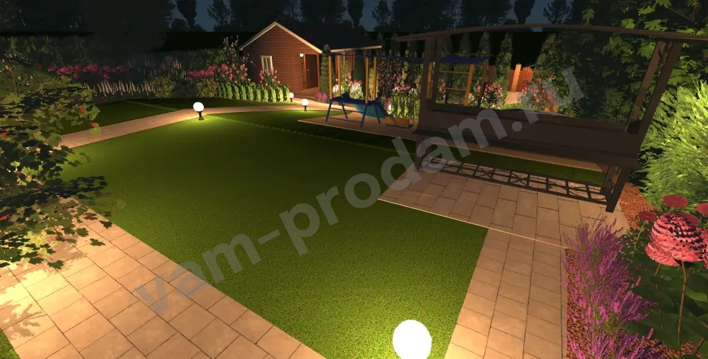 Ландшафтный Дизайн - проект благоустройства и озеленения с реализаций