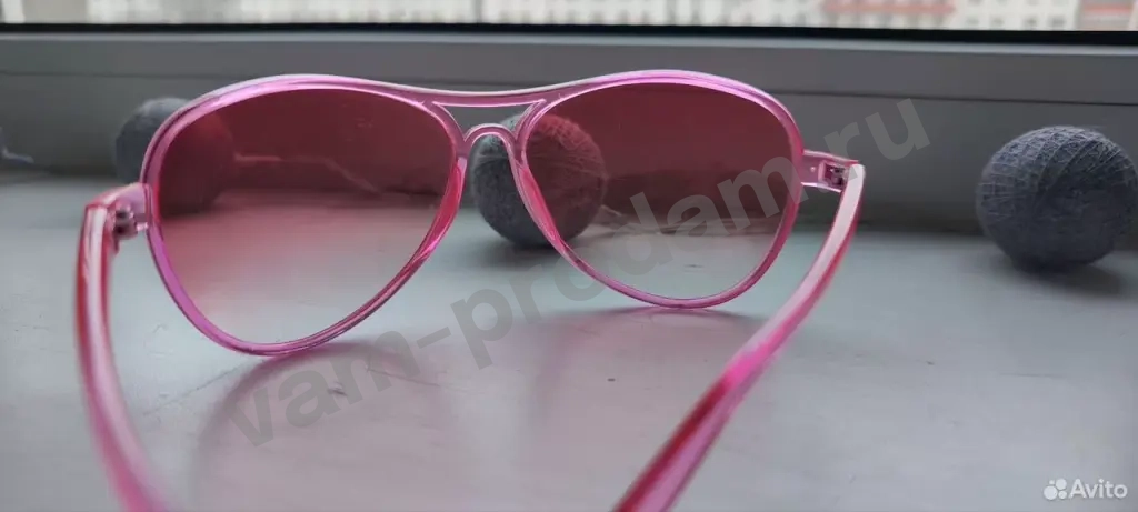 Очки розовые под Авиаторы