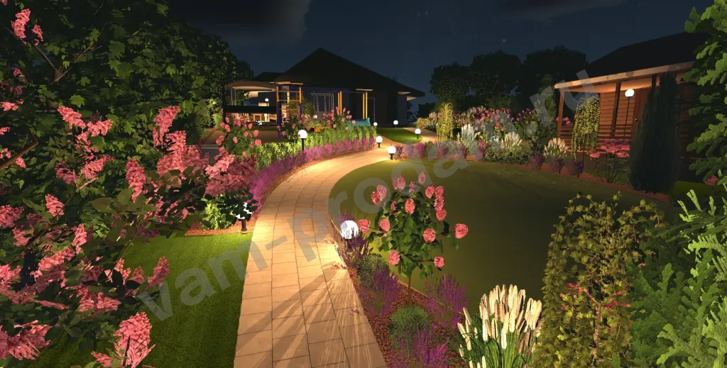 Ландшафтный Дизайн - проект благоустройства и озеленения с реализаций