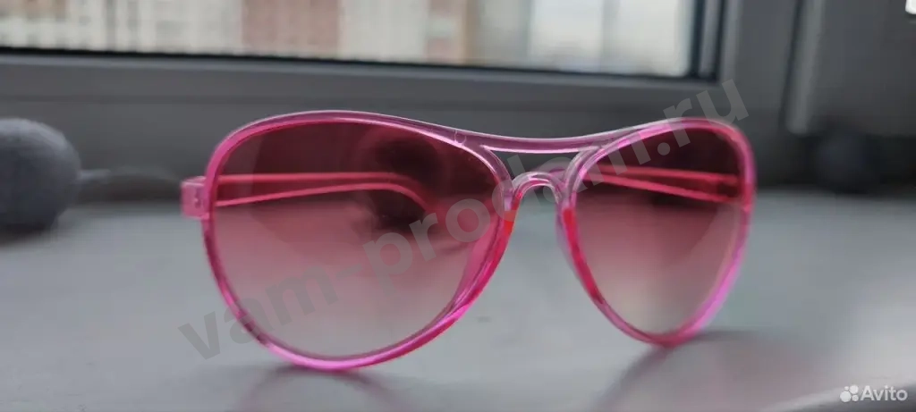 Очки розовые под Авиаторы