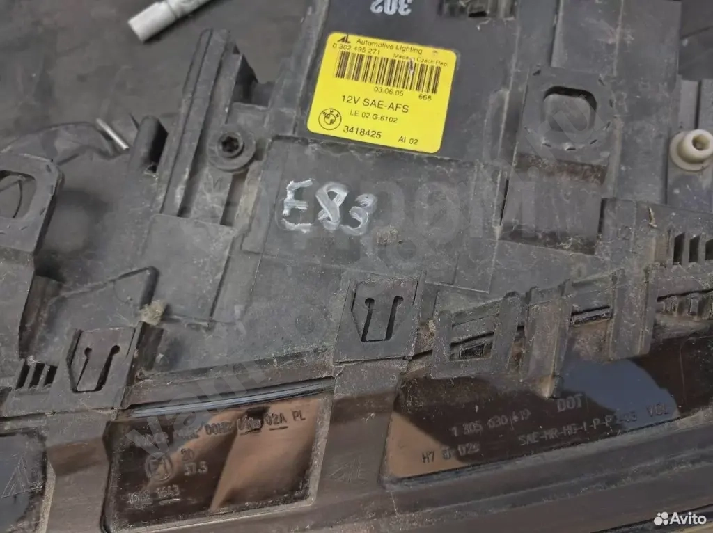 Фара левая адаптив бмв х3 е83