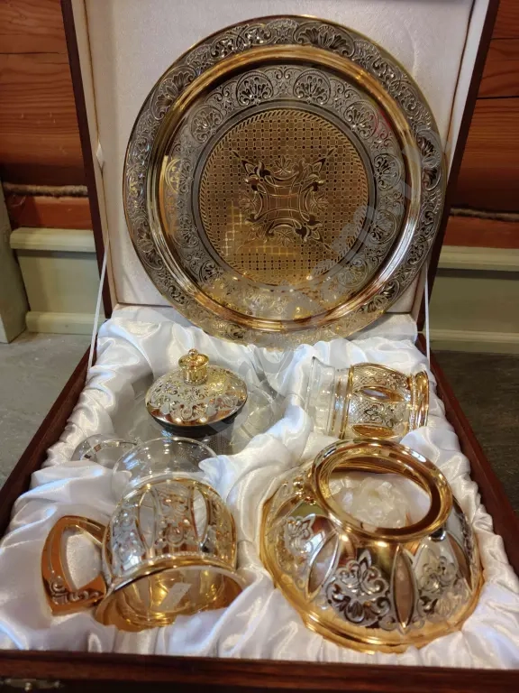 Чайный набор Златоусовский оружейный завод