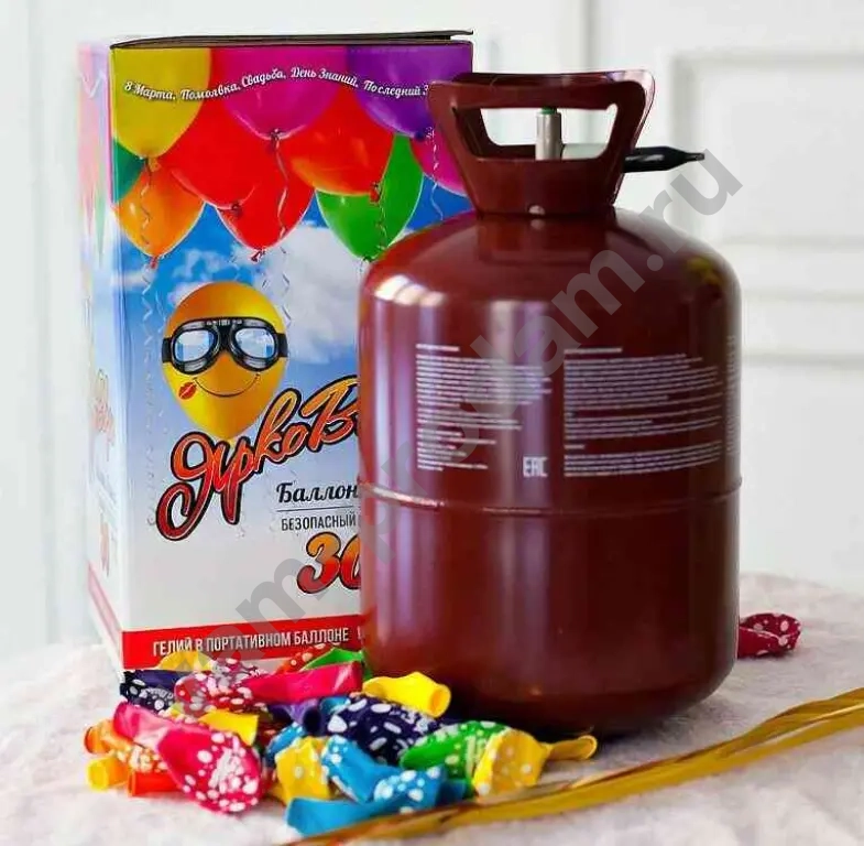 Заправка портативных баллонов гелием