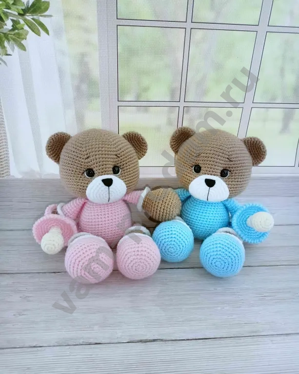 Вязаные игрушки для малышей