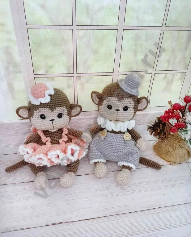 Вязаные игрушки для малышей