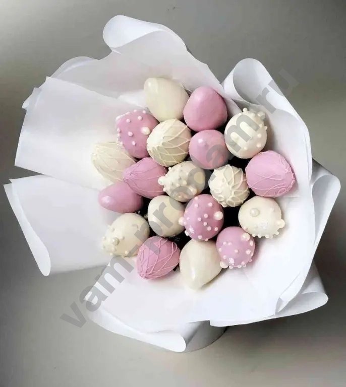 Букет клубники в шоколаде