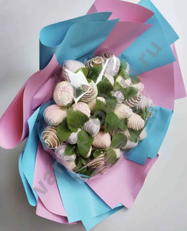 Букет клубники в шоколаде