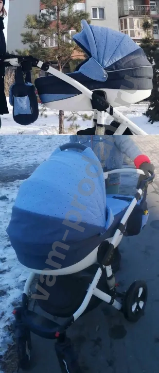 Коляска 3в1 Adamex