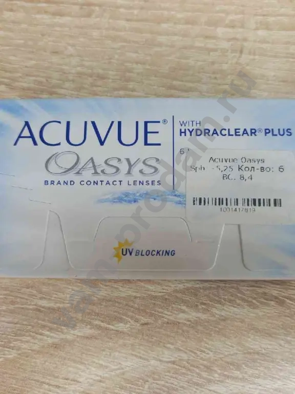контактные линзы Acuvue Oasys