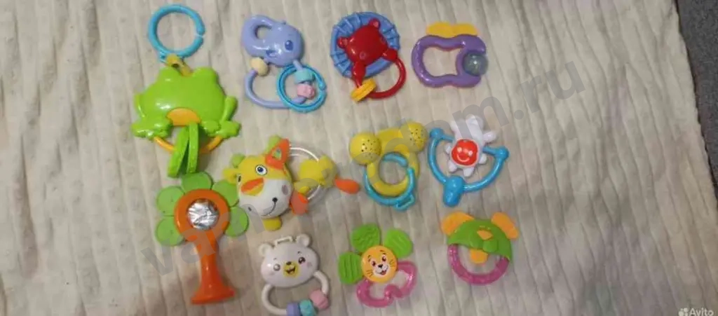 игрушки погремушки пакетом