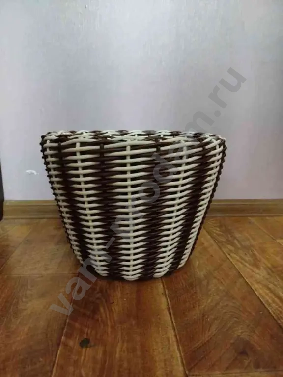 Кашпо handmade из ротанга