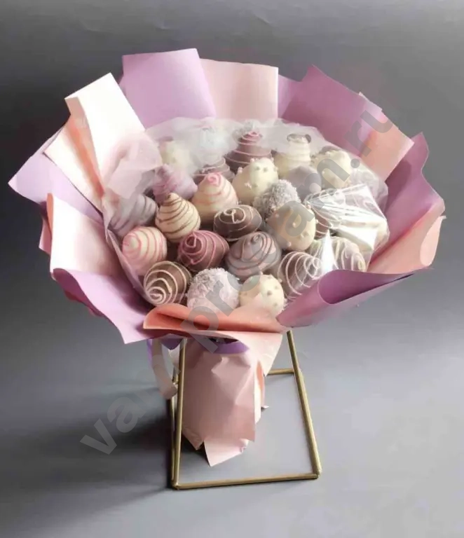 Букет клубники в шоколаде