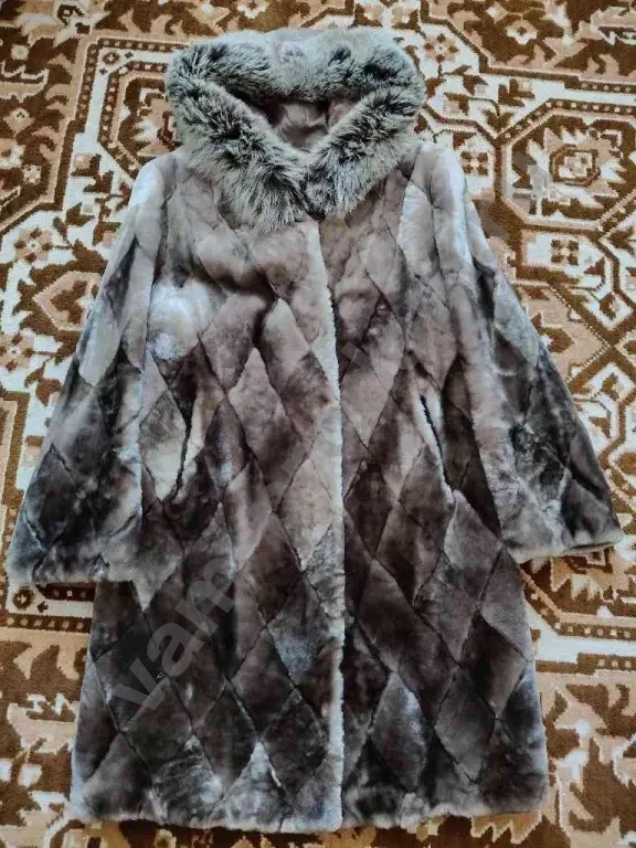 шуба натуральная женская мутон