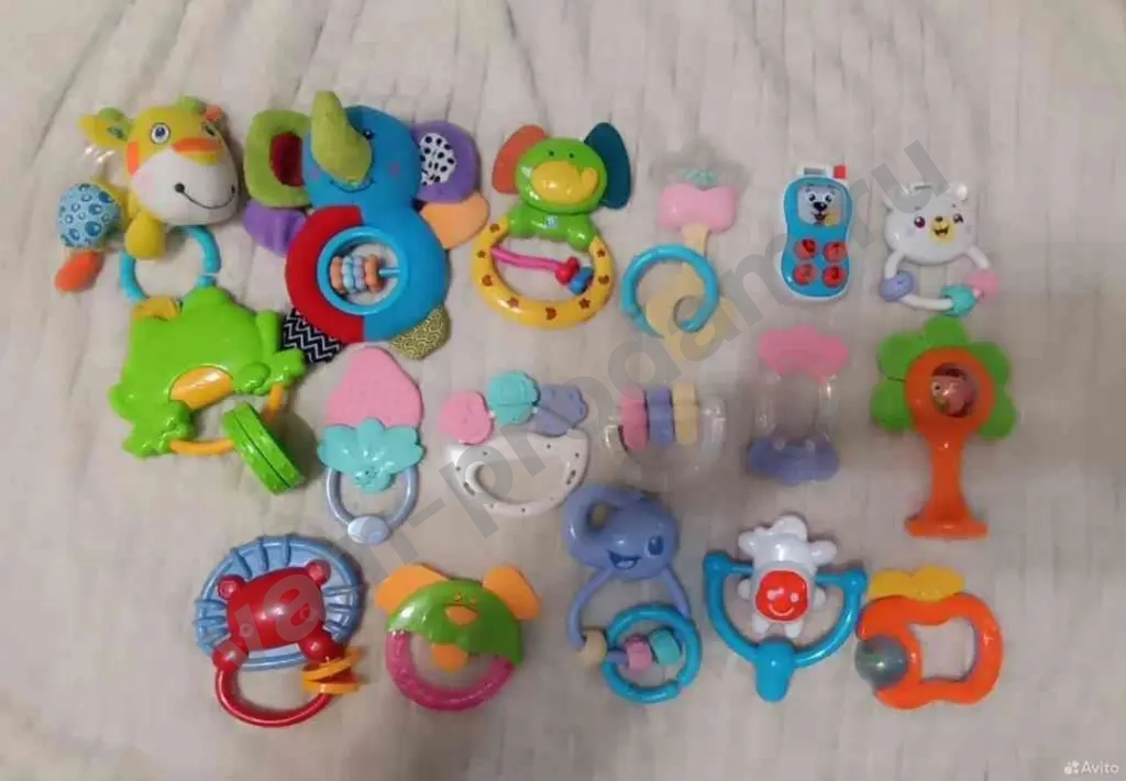 игрушки погремушки пакетом