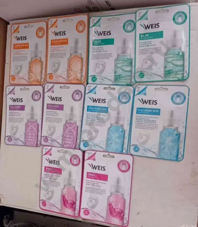 Набор тканевых масок для лица "Weis"