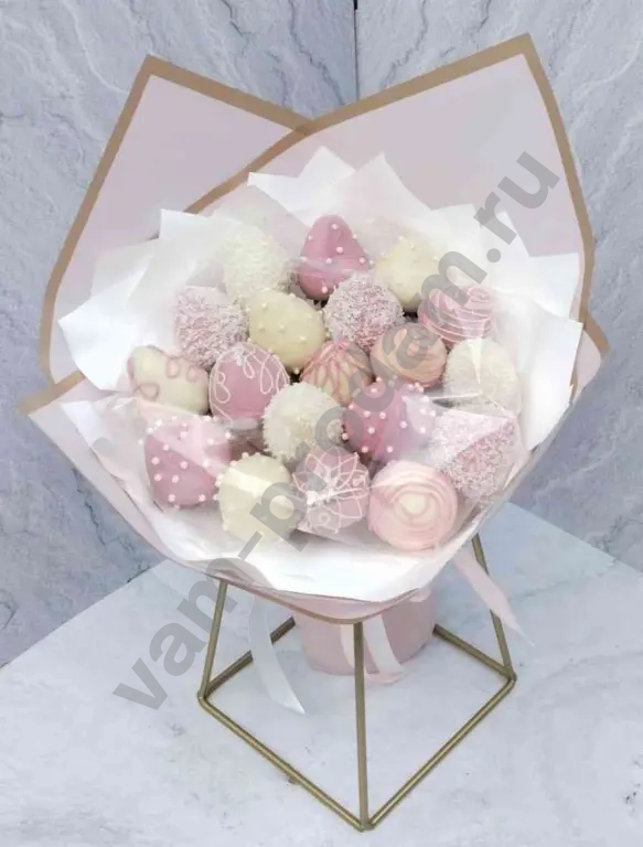 Букет клубники в шоколаде