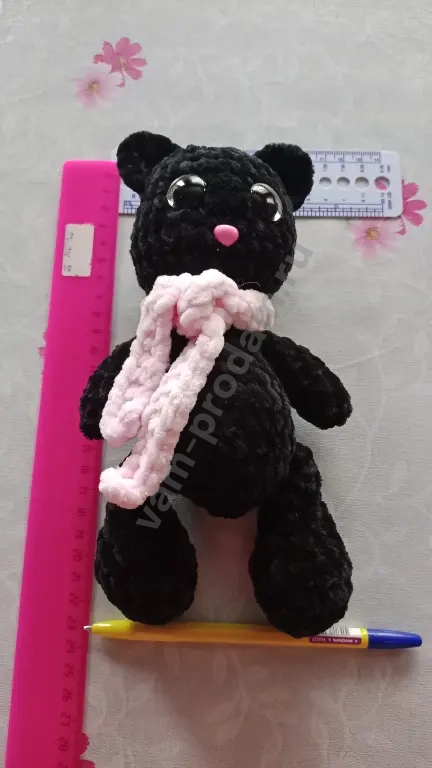 Плюшевая кошечка