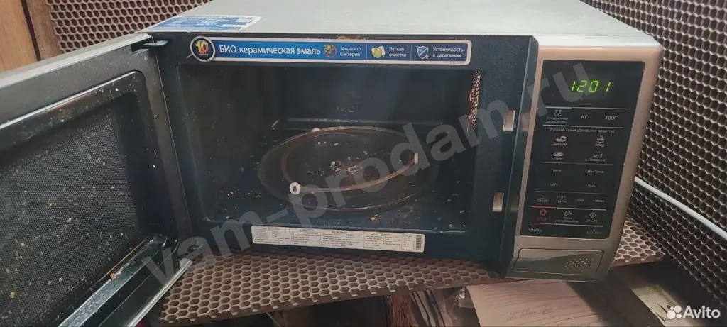 Свч Samsung на запчасти