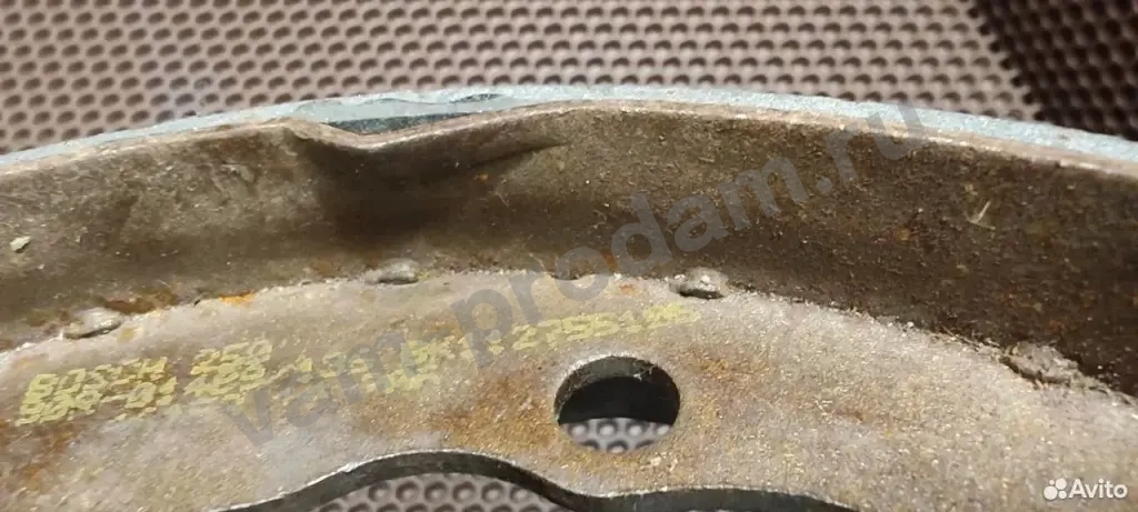 Задняя колодка барабан VW Polo 2010-2020