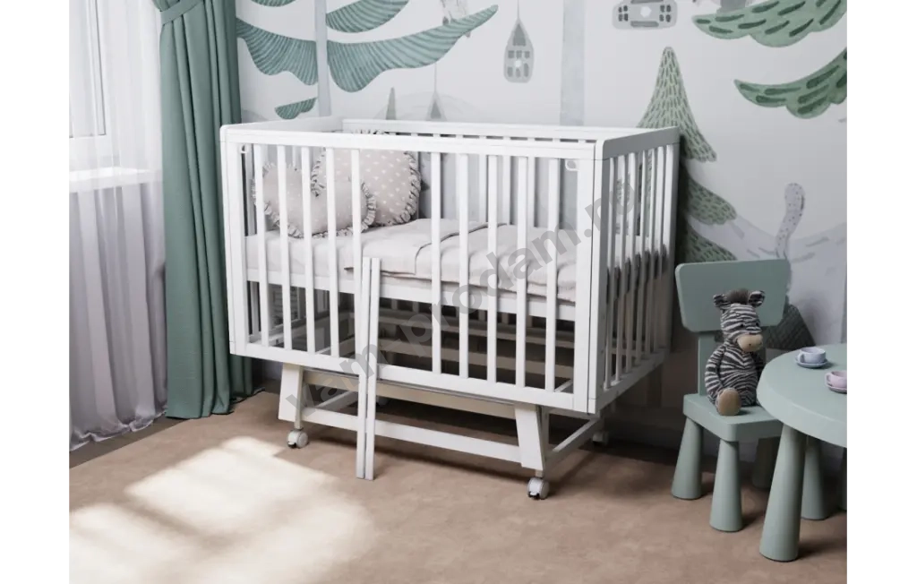 Детская кроватка с маятником Эксклюзив