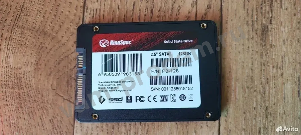 Накопитель SSD 128Gb KingSpec (P3-128)