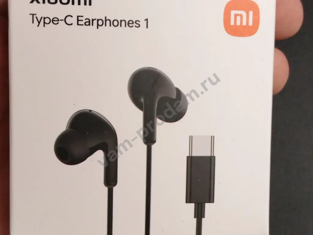 Наушники Type-c от xiaomi (черные)